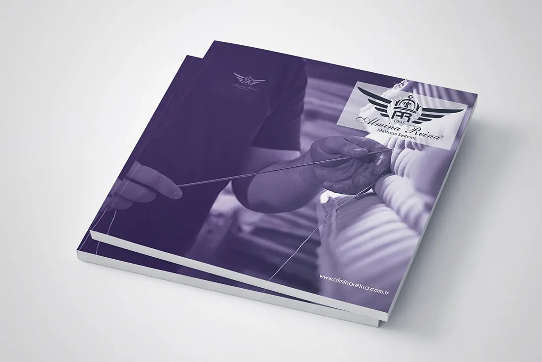 Almina Reina yatak-baza kataloğu — Almina Reina (Katalog Tasarımı)