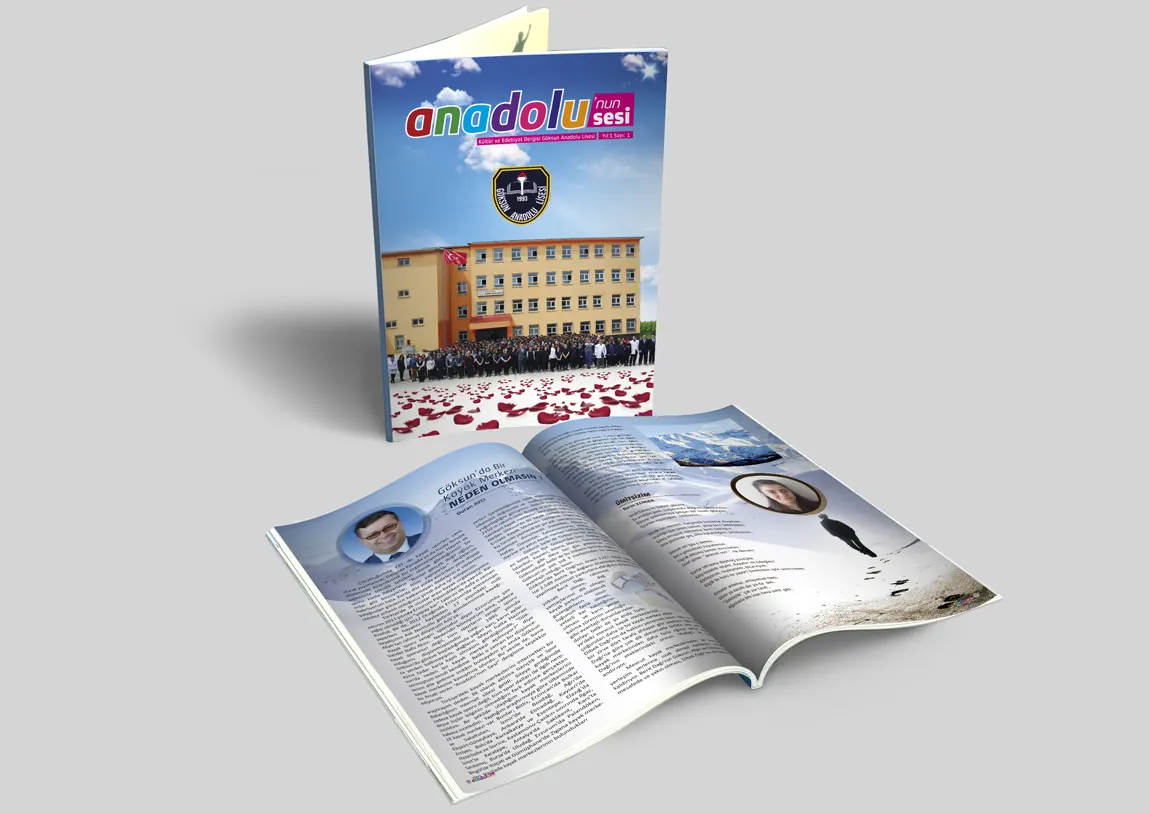 Anadolu'nun Sesi dergisi — Anadolu'nun Sesi (Dergi ve Broşür)