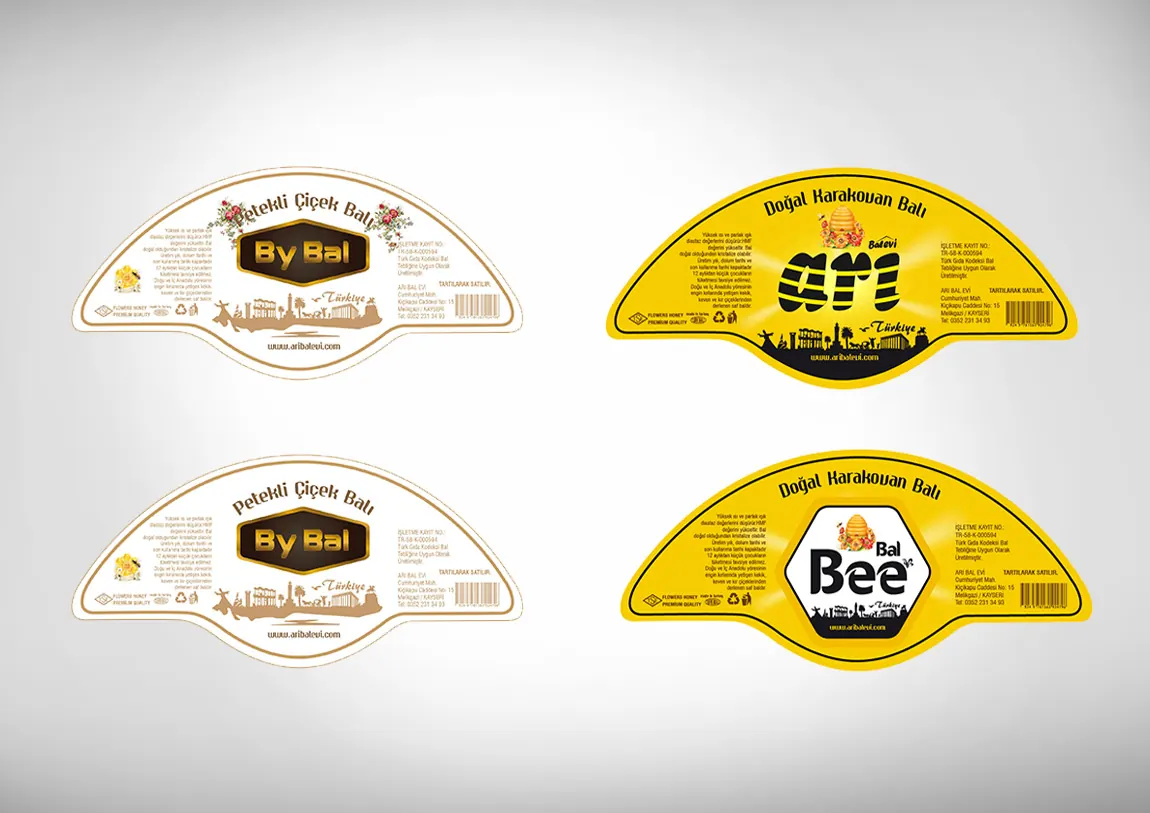 By Bal, Bee Bal, Arı Bal etiket tasarımları — By Bal (Ambalaj ve Etiket)