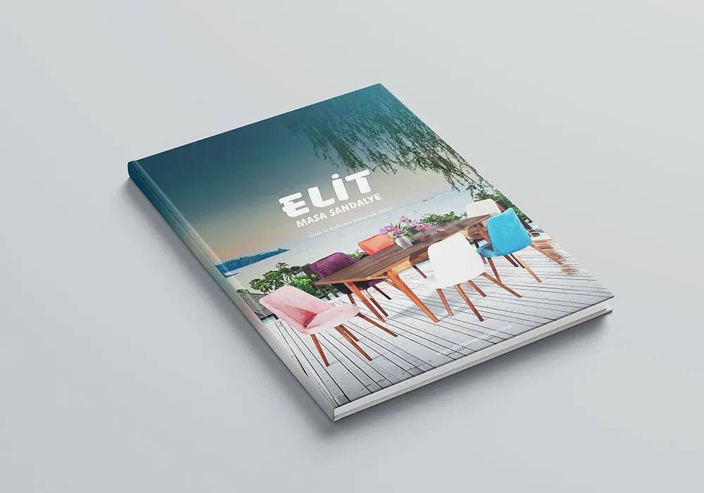 Elit Masa Sandalye kataloğu — Elit Masa Sandalye (Katalog Tasarımı)