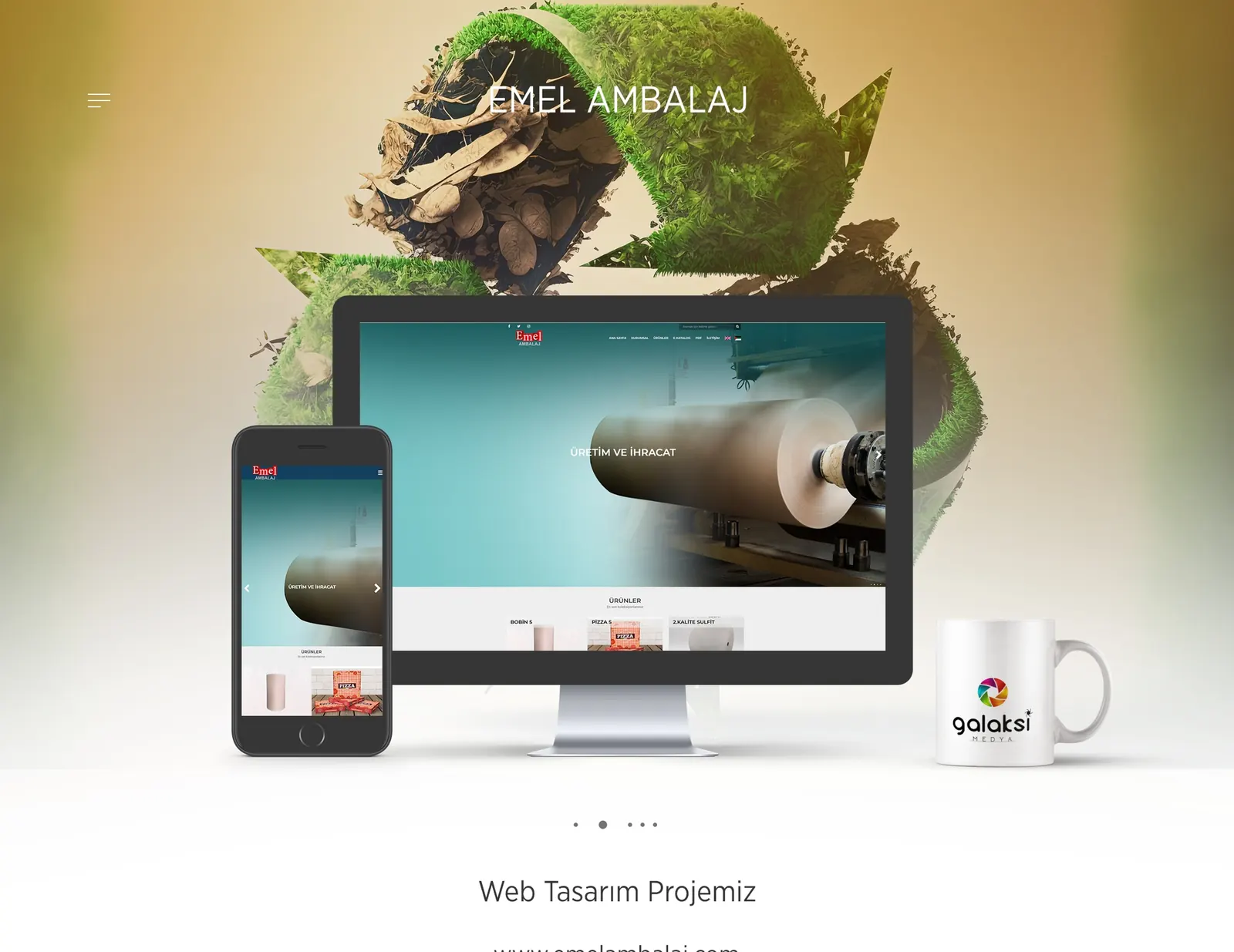 Emel Ambalaj web sitesi — Emel Ambalaj (Web Tasarım)