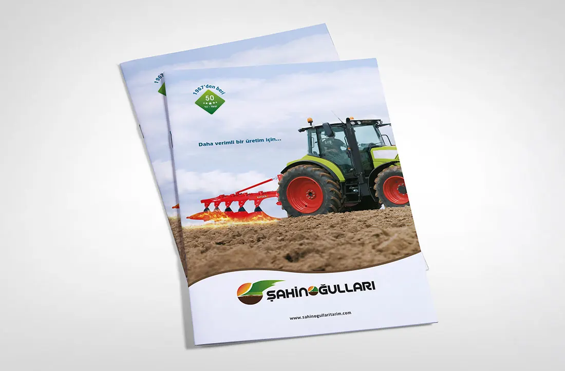 Şahinoğulları Tarım kataloğu — Şahinoğulları Tarım (Katalog Tasarımı)