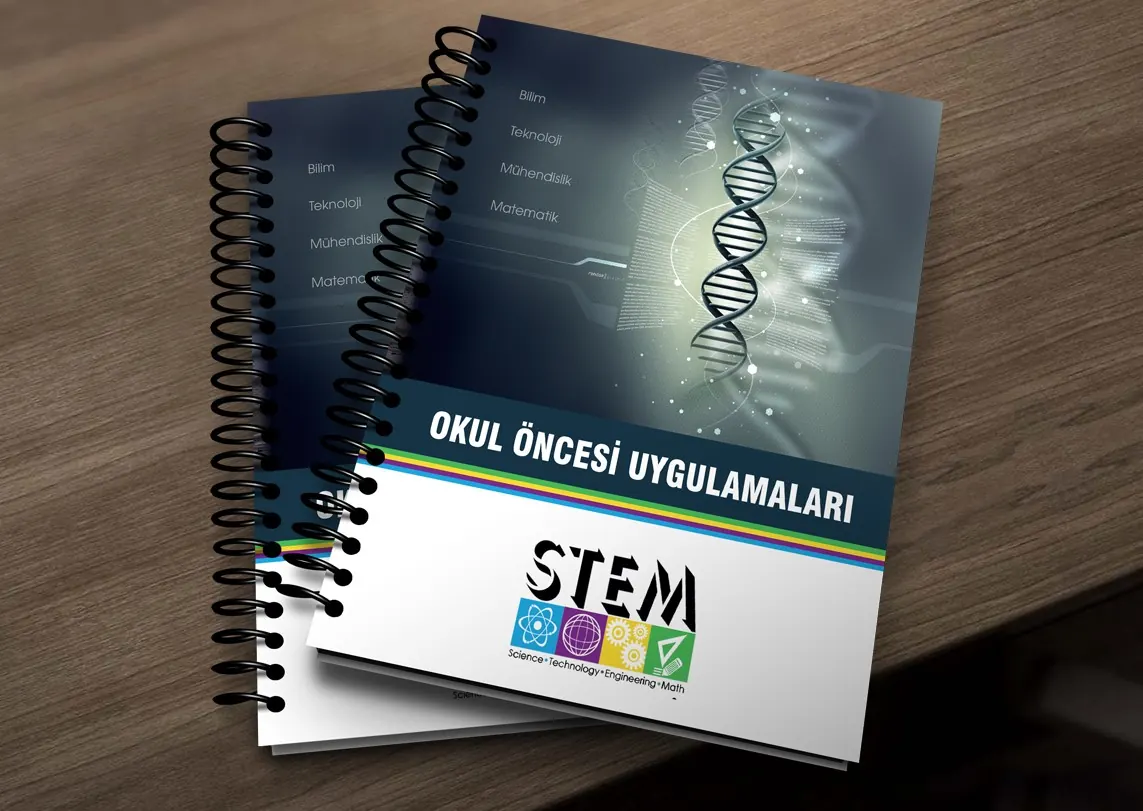 STEM Okul Öncesi kitapçık tasarımı (Katalog Tasarımı)
